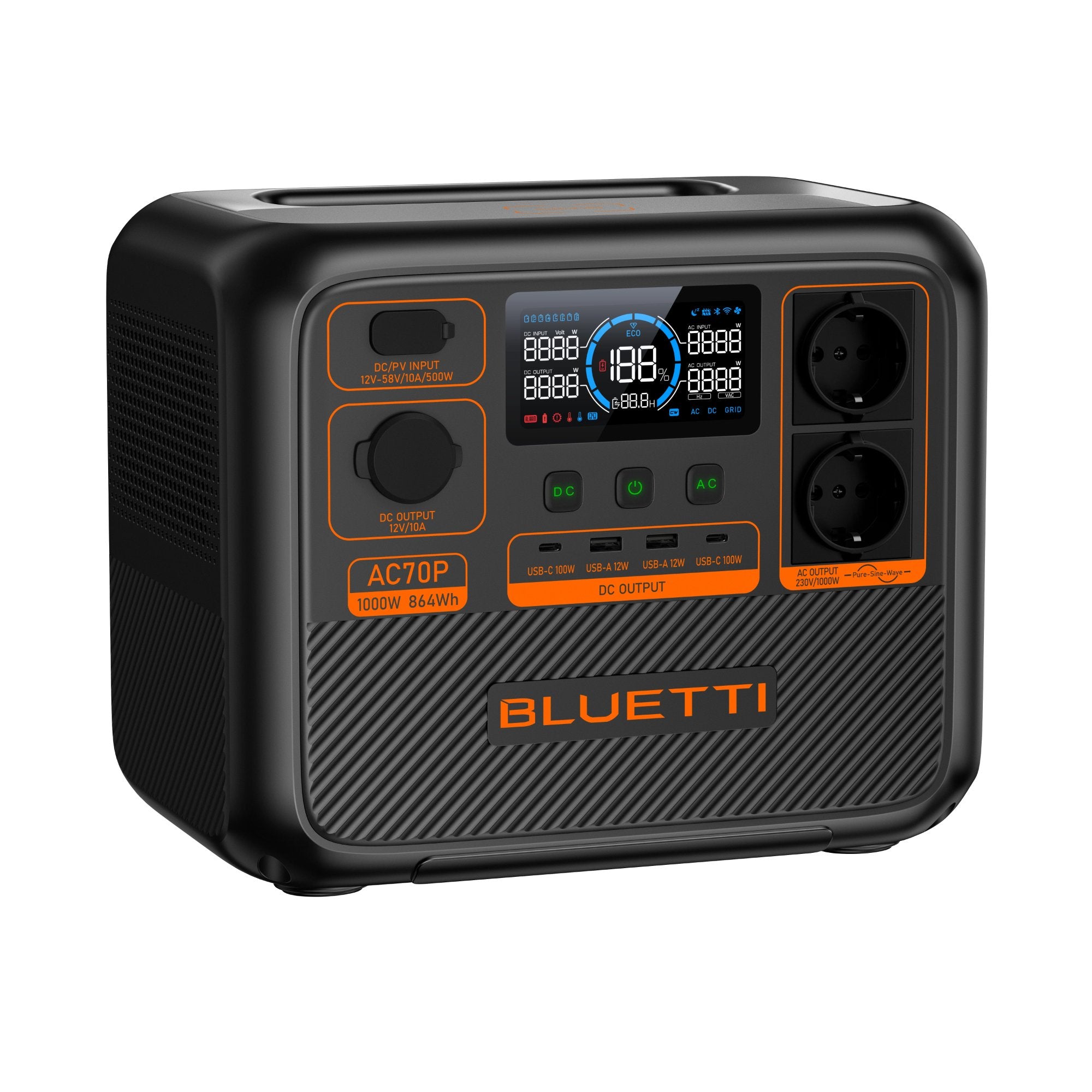 Bluetti Potable power station Premium 80 (AC70P) (4)