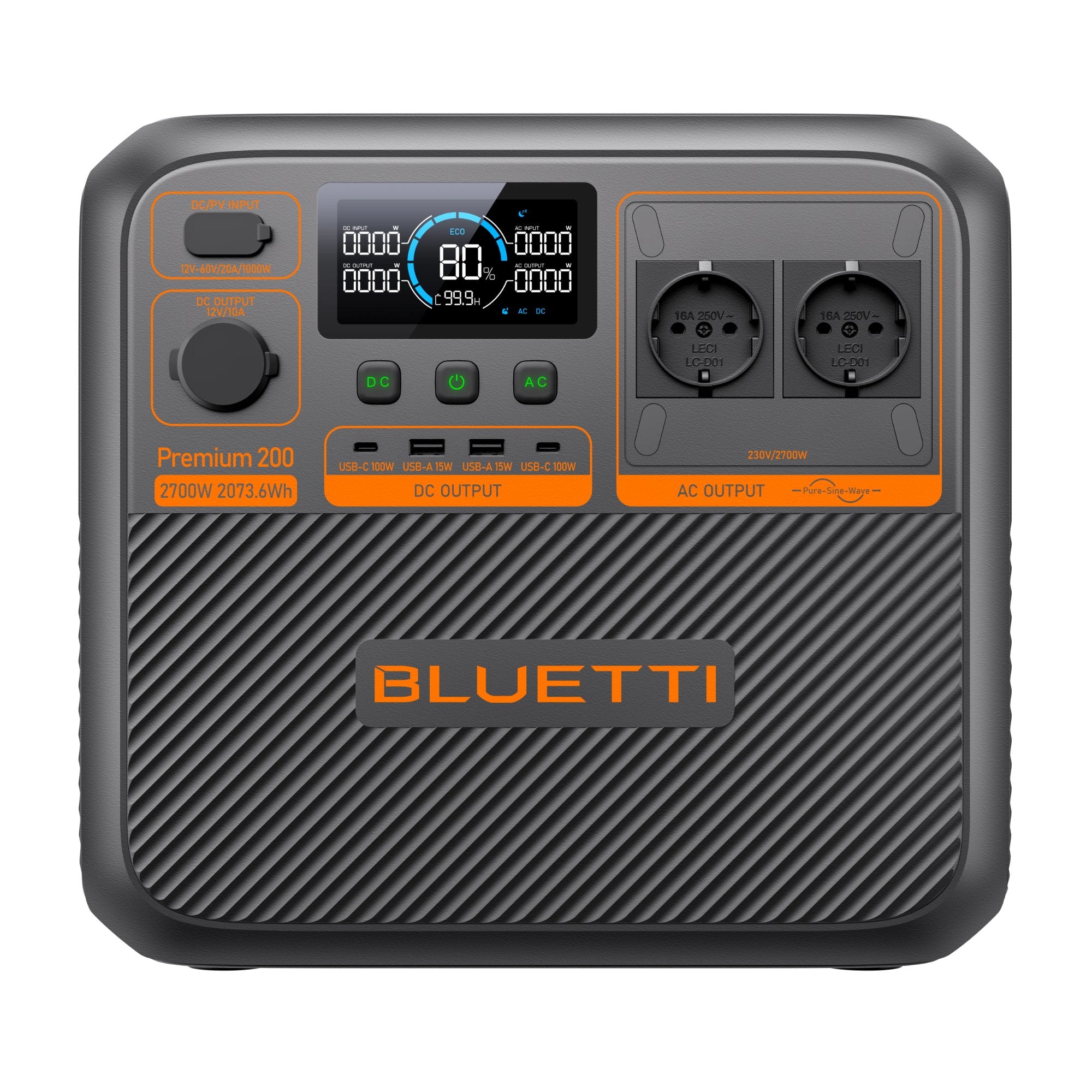 Bluetti Potable power station Premium 200 V2 (11)