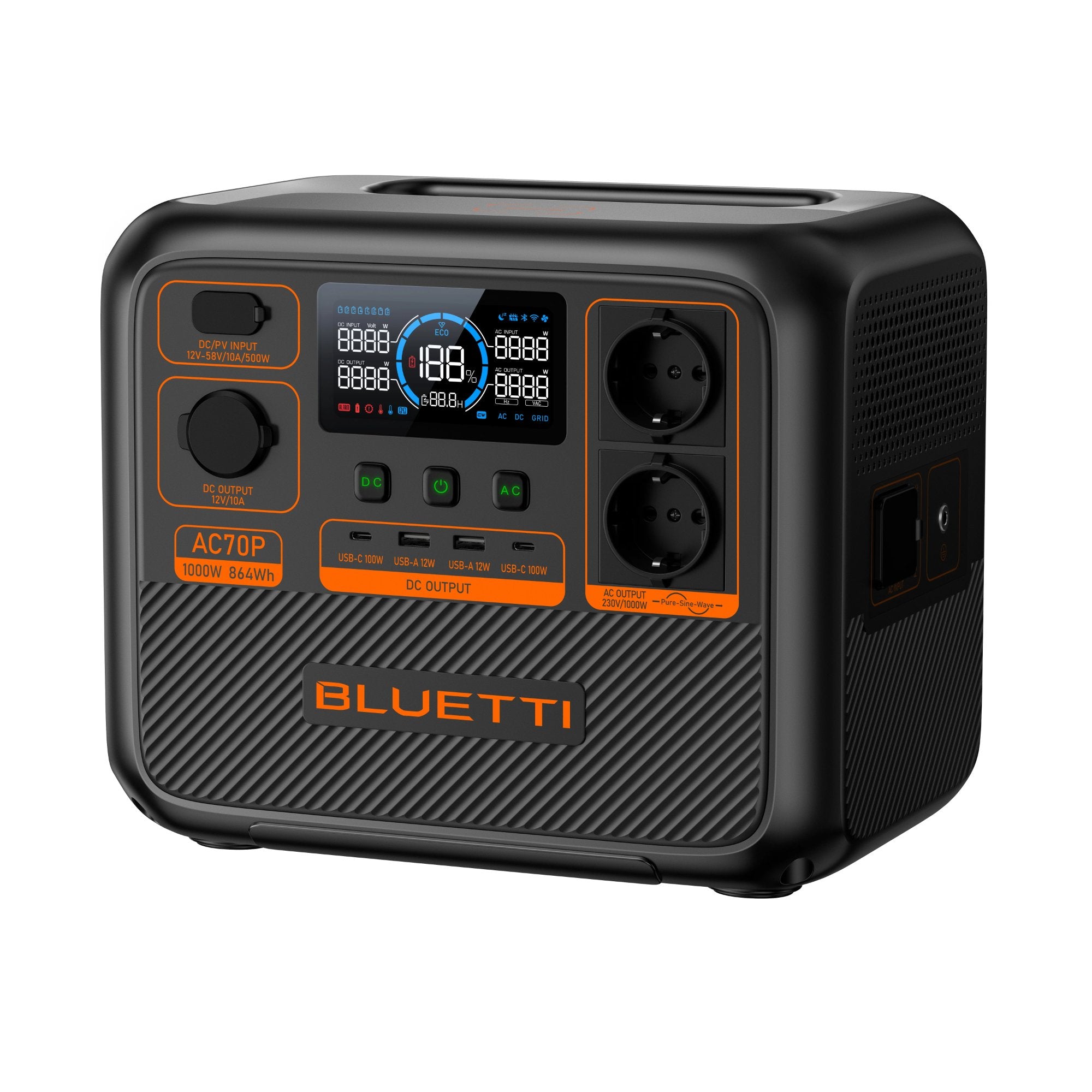 Bluetti Potable power station Premium 80 (AC70P)