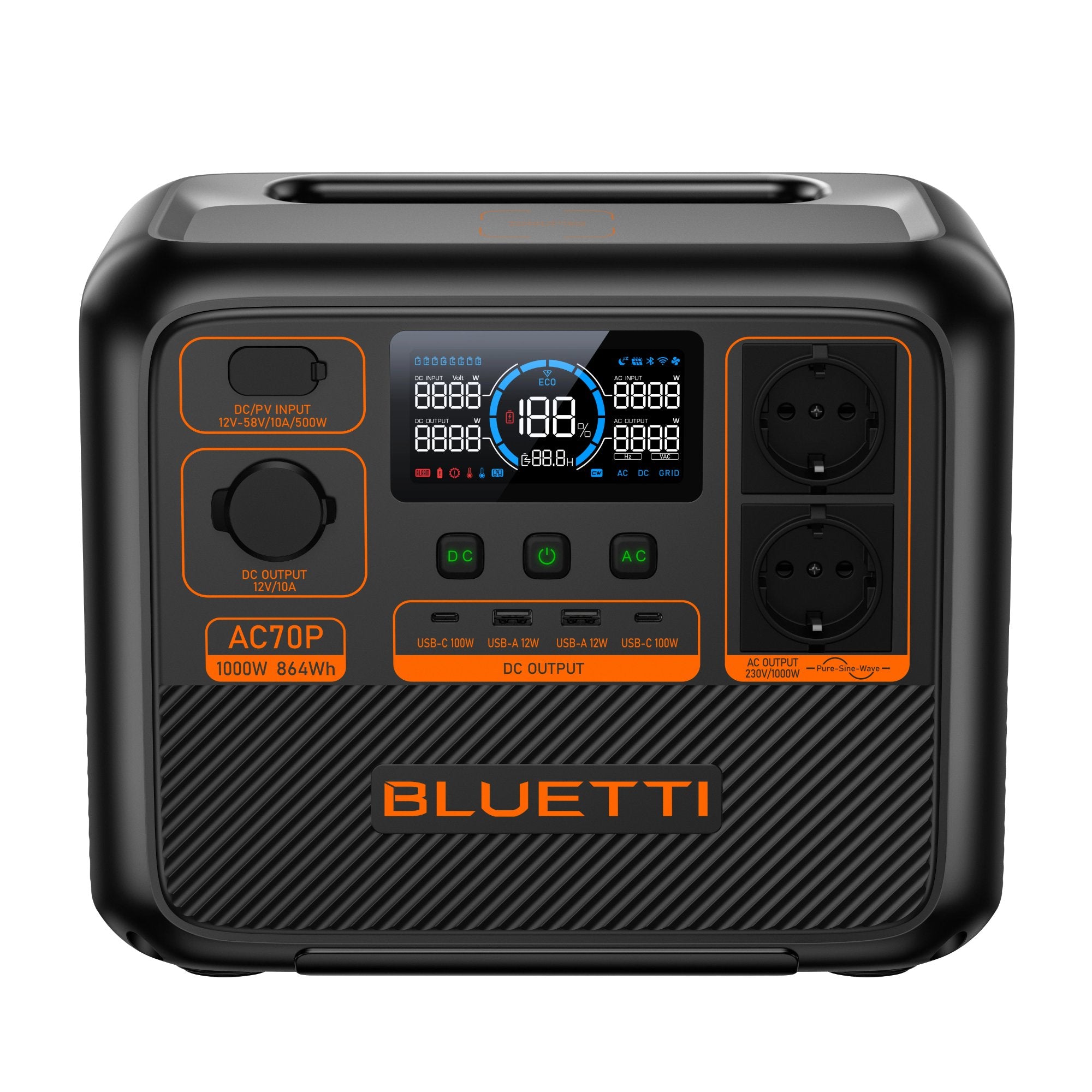 Bluetti Potable power station Premium 80 (AC70P) (5)