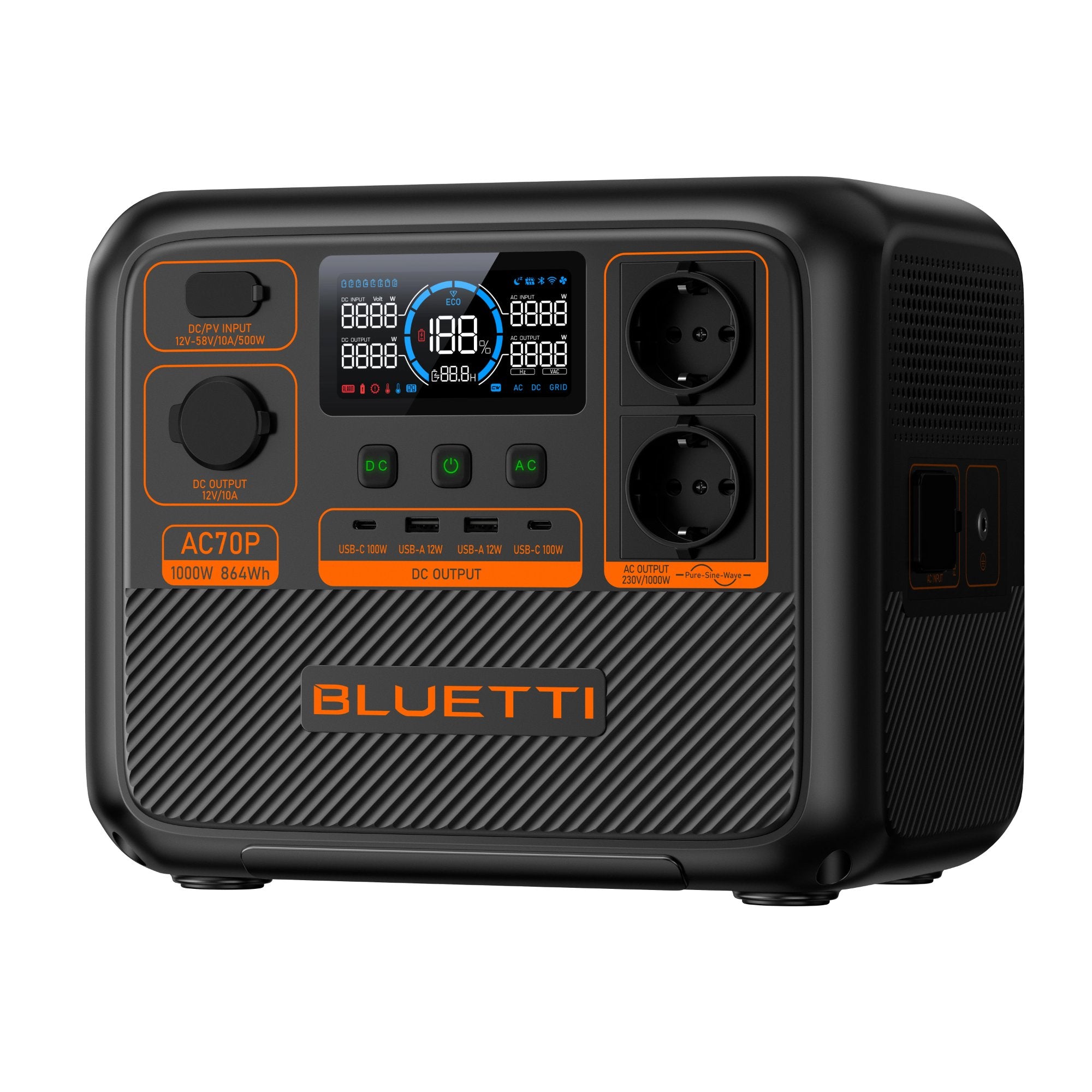 Bluetti Potable power station Premium 80 (AC70P) (7)